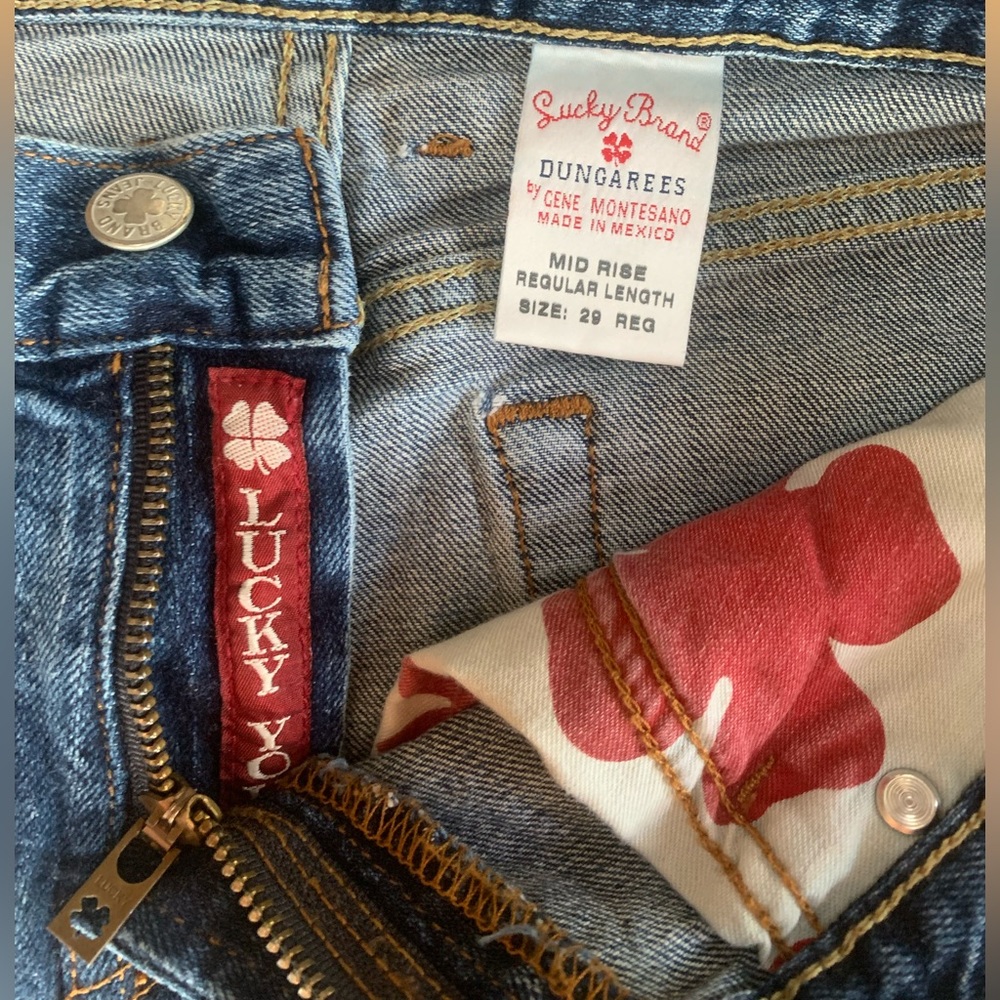 Mid rise Lucky Brand jeans